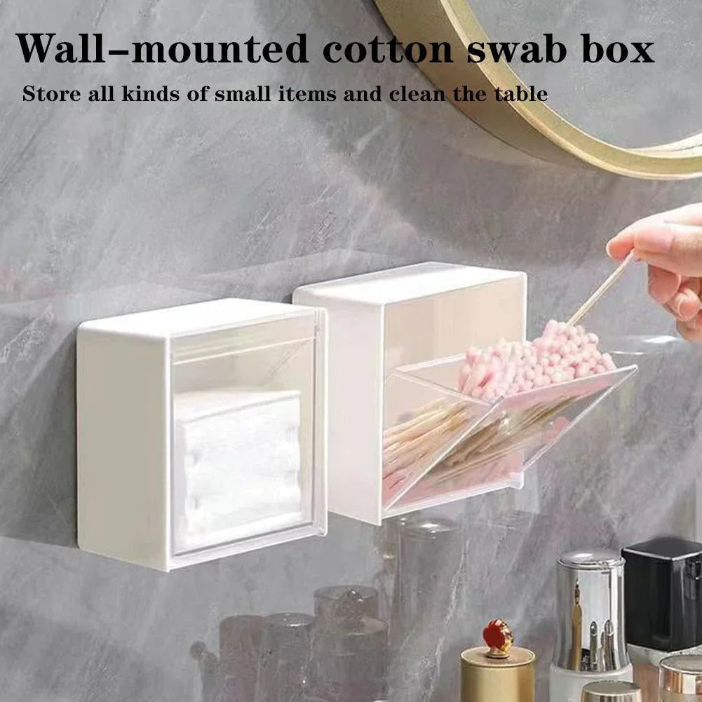 1PC Clear Wall Bathroom Organizer