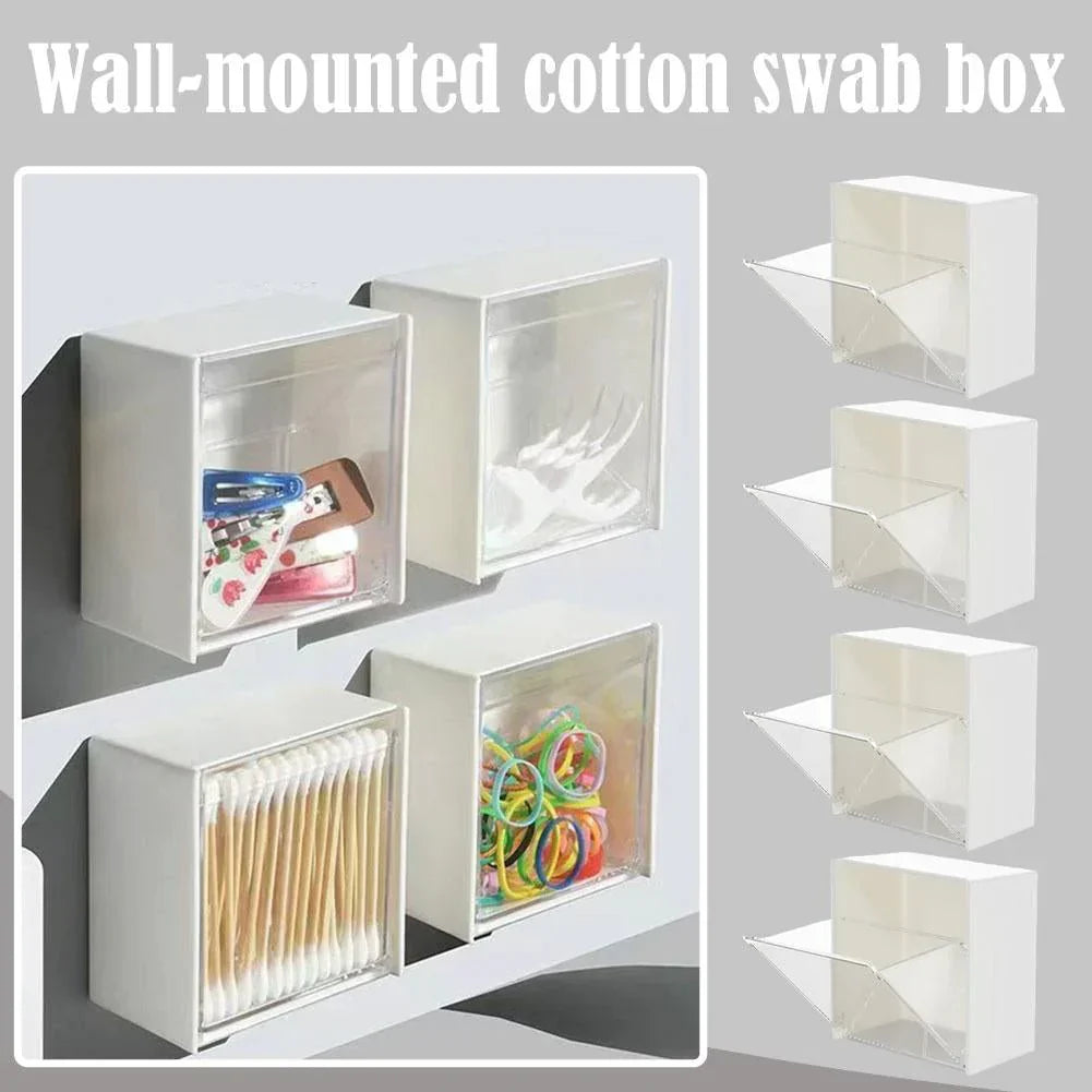 1PC Clear Wall Bathroom Organizer