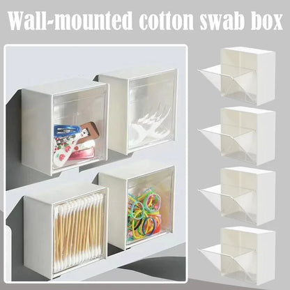 1PC Clear Wall Bathroom Organizer