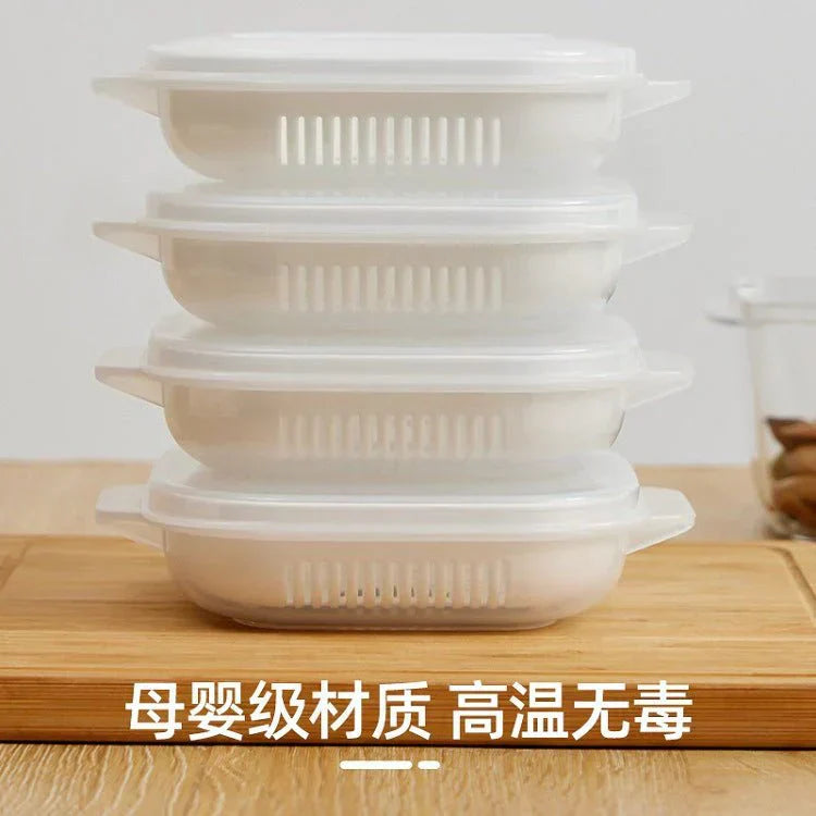 1Pc Fresh-keeping Vegetable Rice Storage Box.