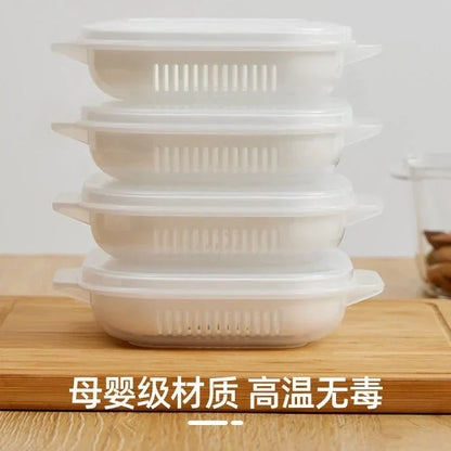 1Pc Fresh-keeping Vegetable Rice Storage Box.