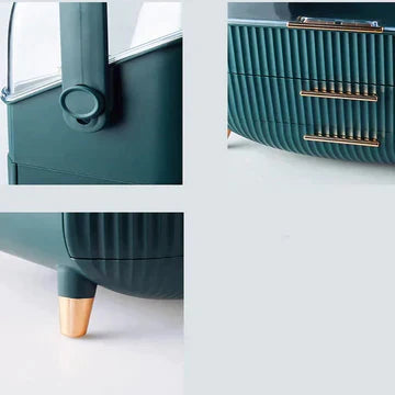 GlamourGlide Cosmetic Organizer