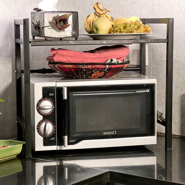 Adjustable Microwave Oven Shelf
