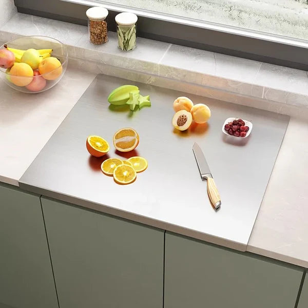 STAINLESS STEEL CUTTING BOARD (Large size 48×40 cm)