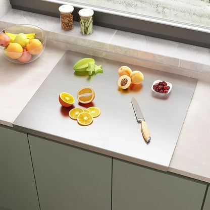 STAINLESS STEEL CUTTING BOARD (Large size 48×40 cm)
