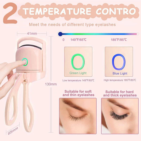 Rechargeable Eyelash Curler (Random Color)