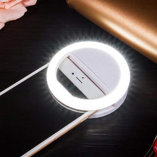 Mini Selfie Mobile Ring Light (Random Color)