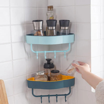 Corner Wall Bathroom Shelf