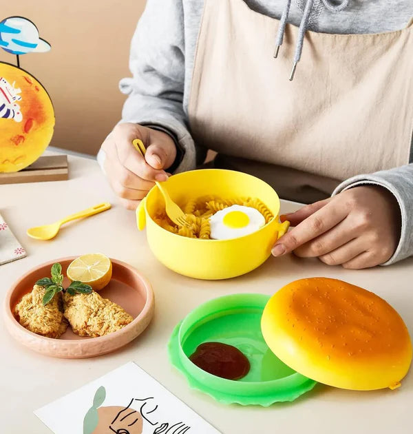 Burger Lunch Box
