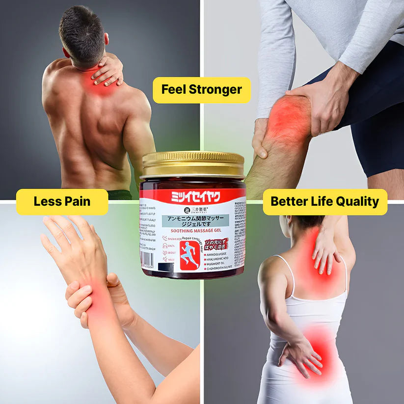 Herbal Japanese Pain Relief Gel – Instant Soothing Therapy(100g)