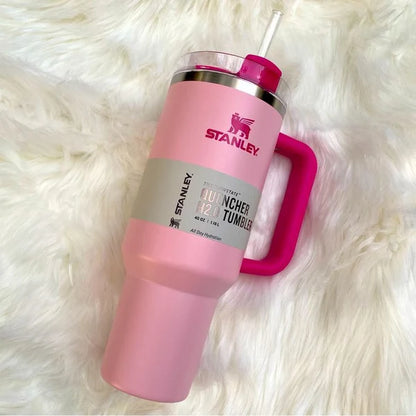 Stanley Quencher H2.0 Tumbler 40 oz - Flamingo Pink
