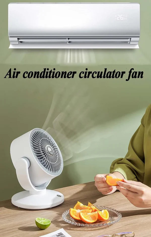 Mini Rechargeable Rotating Fan