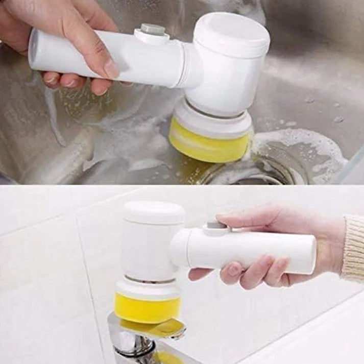 Handheld Electric Cleaning Brush Scrubber - Multi-Purpose Cleaner