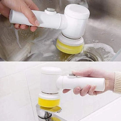 Handheld Electric Cleaning Brush Scrubber - Multi-Purpose Cleaner