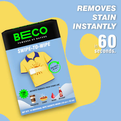 Instant Stain Remover Wipe (Pack Of 20 Pcs)