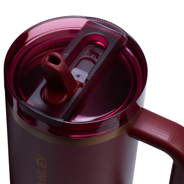 Stanley Quencher Flip Straw 40 oz - Glided Pomegranate