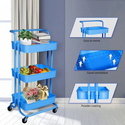 3-Tier Organizer Trolley