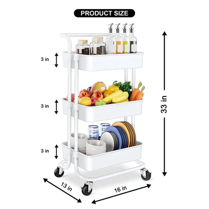 3-Tier Organizer Trolley