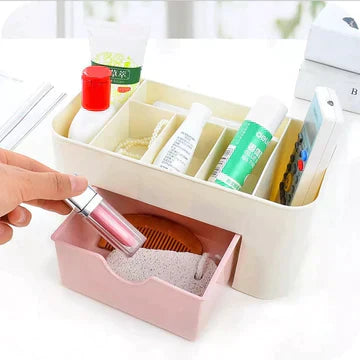 Plastic Cosmetic Storage Box Draw