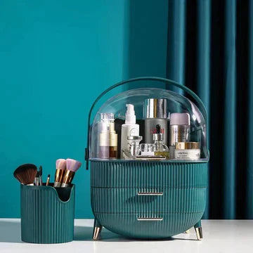 GlamourGlide Cosmetic Organizer