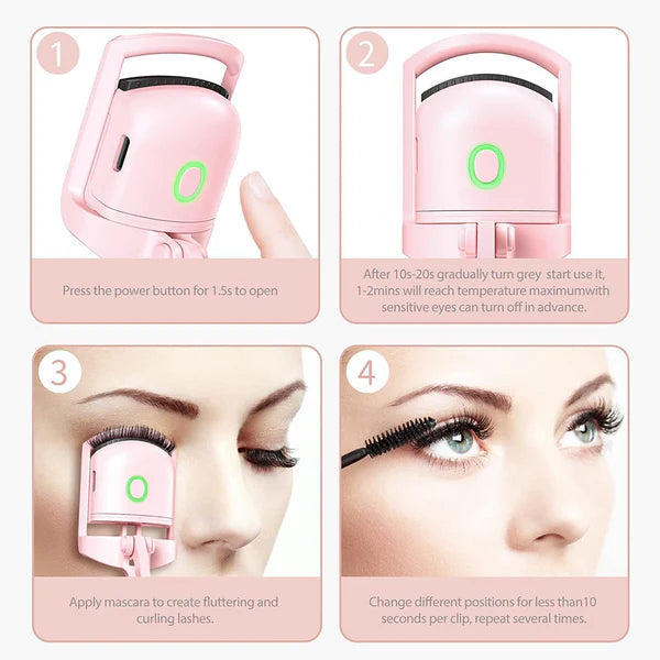 Rechargeable Eyelash Curler (Random Color)