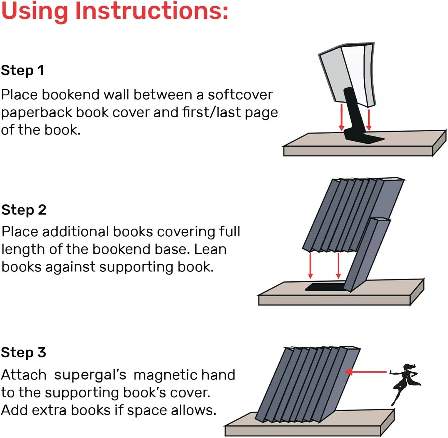 Hero Lift Bookend
