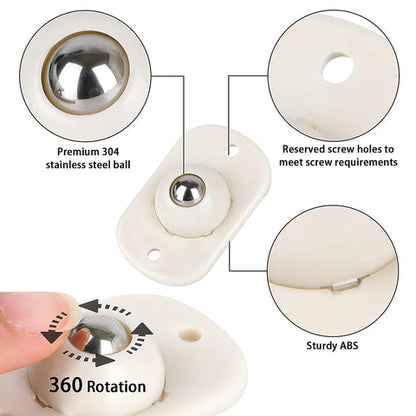 Heavy Duty 360° Rotating Moving Wheels ( Furniture Mover Wheels )