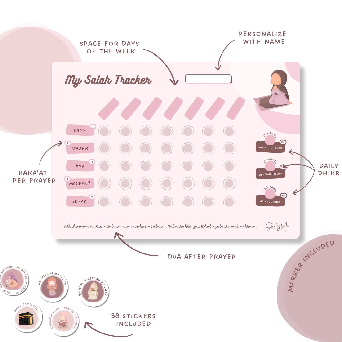 Sticky Dua Set | English
