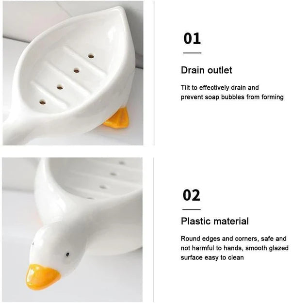 Duck Soap Dish (Random Color)
