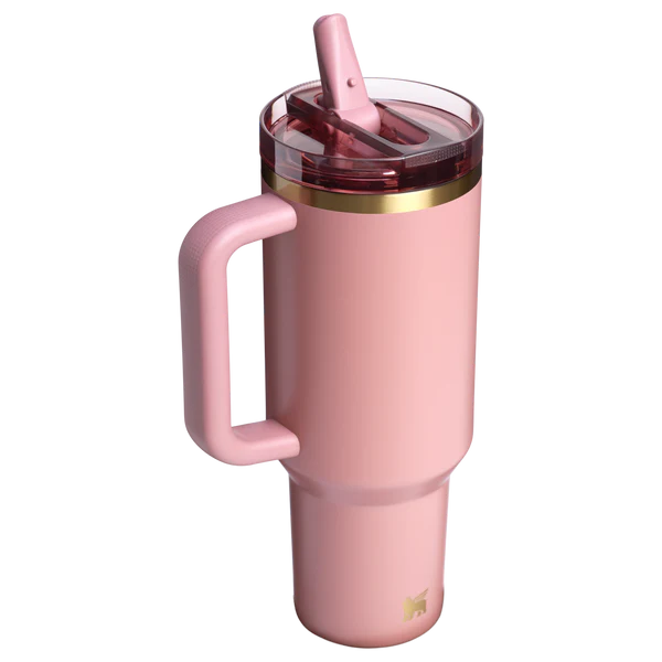Stanley Quencher Flip Straw 40 oz - Antique Pink