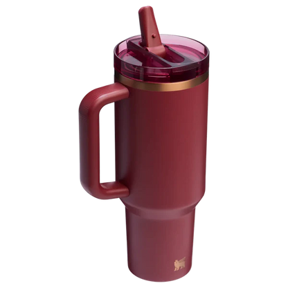 Stanley Quencher Flip Straw 40 oz - Glided Pomegranate