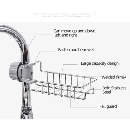Sink Caddy Organizer Stainless Steel