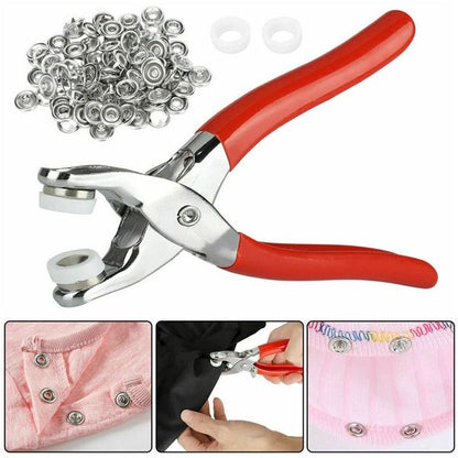 Metal ButtonSnapper Elite Set with Free Buttons