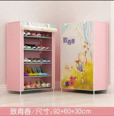 5 layers shoe rack