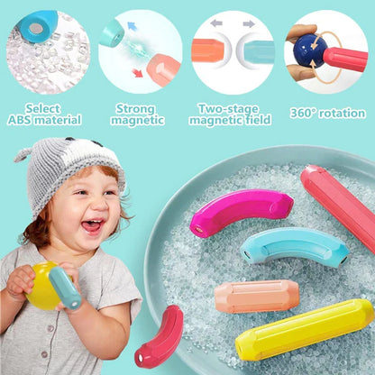 64Pcs Magnetic Bar Blocks