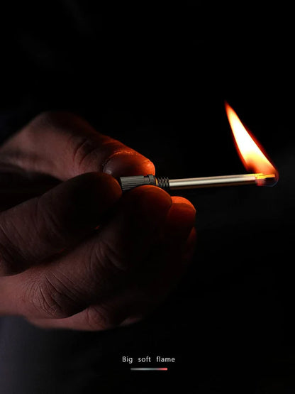 Matchstick Lighter Keychain