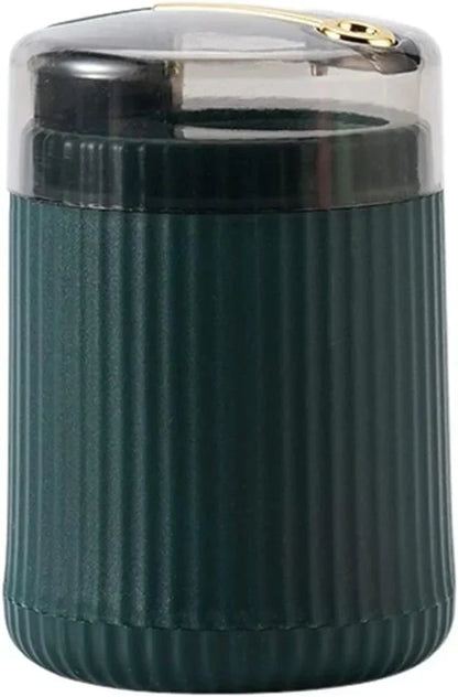 Button Press Toothpick Box