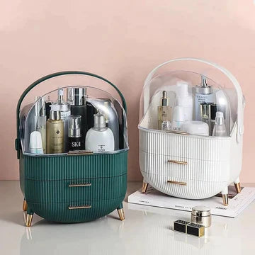 GlamourGlide Cosmetic Organizer