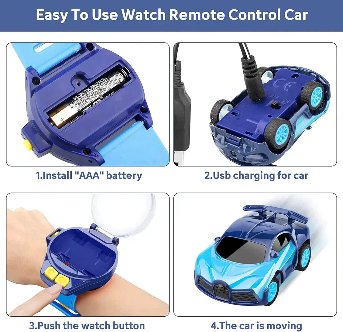 Mini Watch Control Car Cute RC Car
