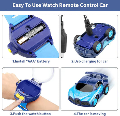 Mini Watch Control Car Cute RC Car