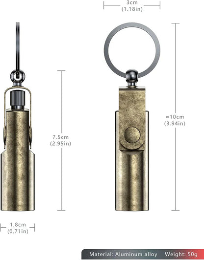 Matchstick Lighter Keychain