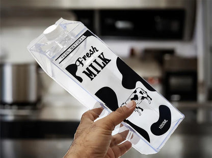 Acrylic Milk Bottle 1000ml (Random Print)