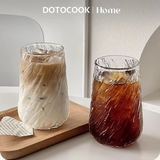 ICE DESIGN MUG TRANSPARENT GLASS