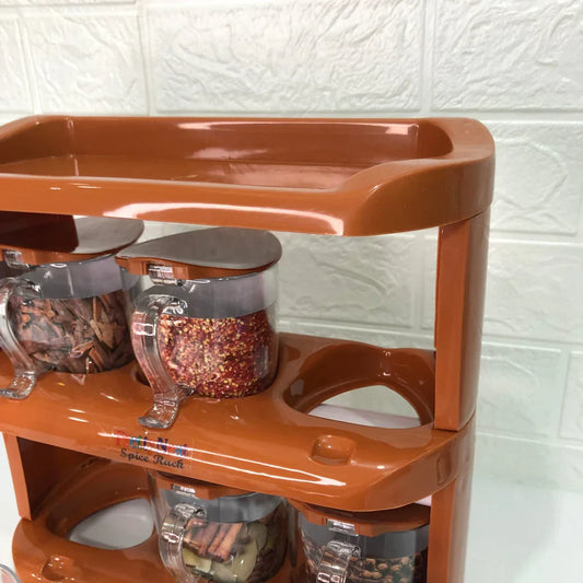 6 In 1 Spice Rack Set