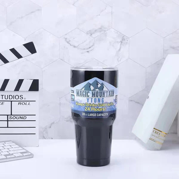 Stainless Steel Tumbler With Magnetic Lid