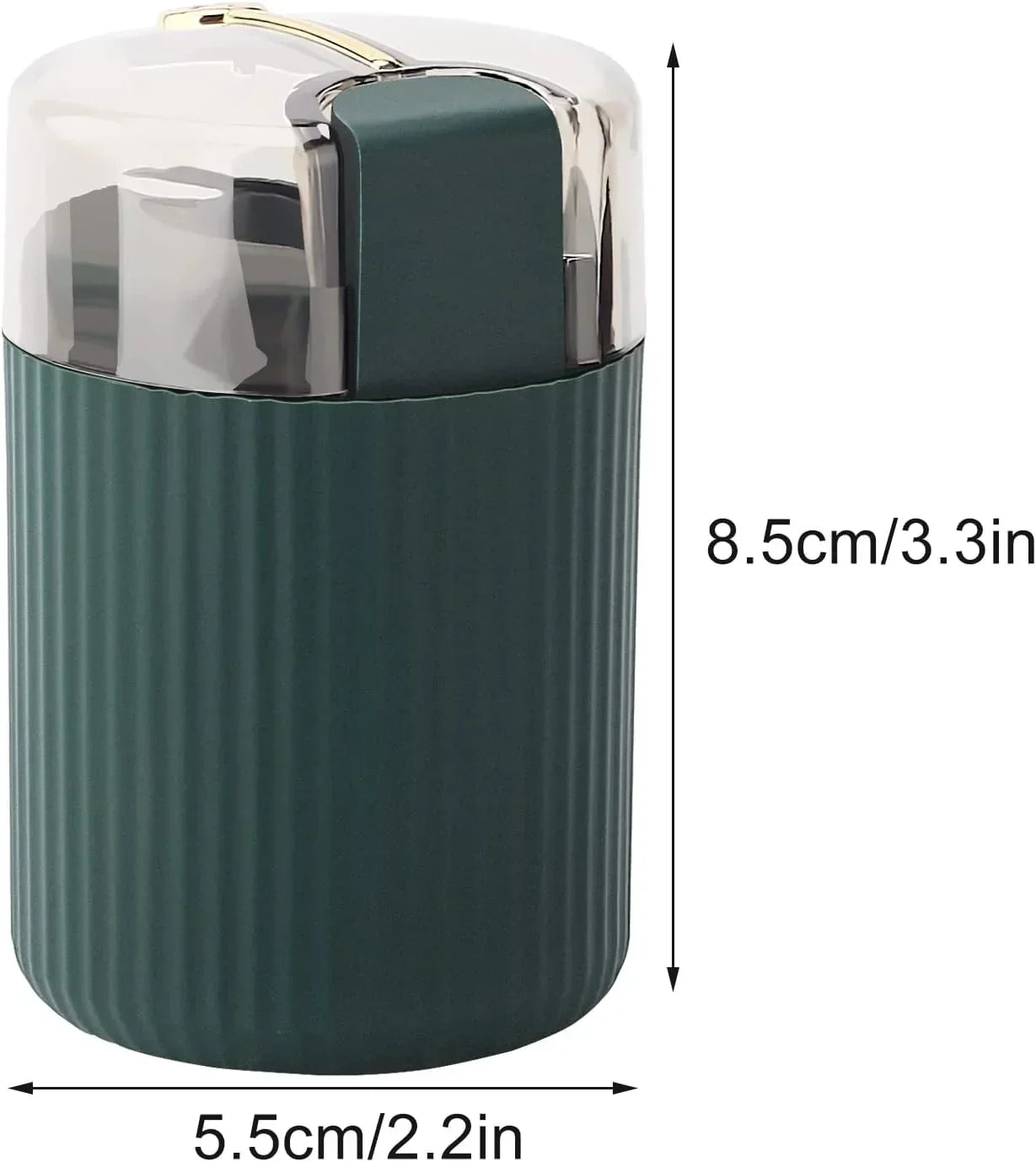 Button Press Toothpick Box