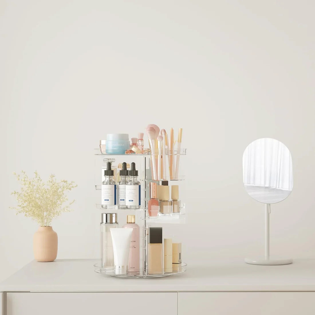 Rotating Makeup Organizer