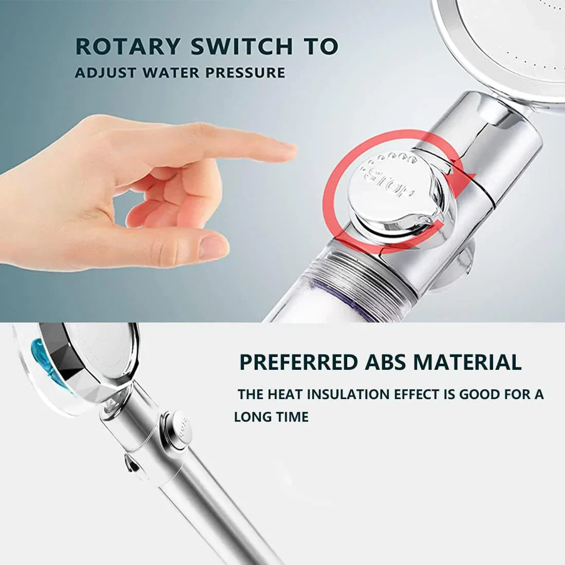 Pressurized Shower Head