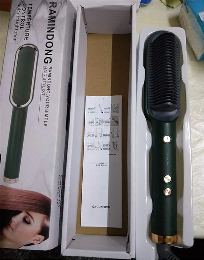 Iron Hair Straightening Comb