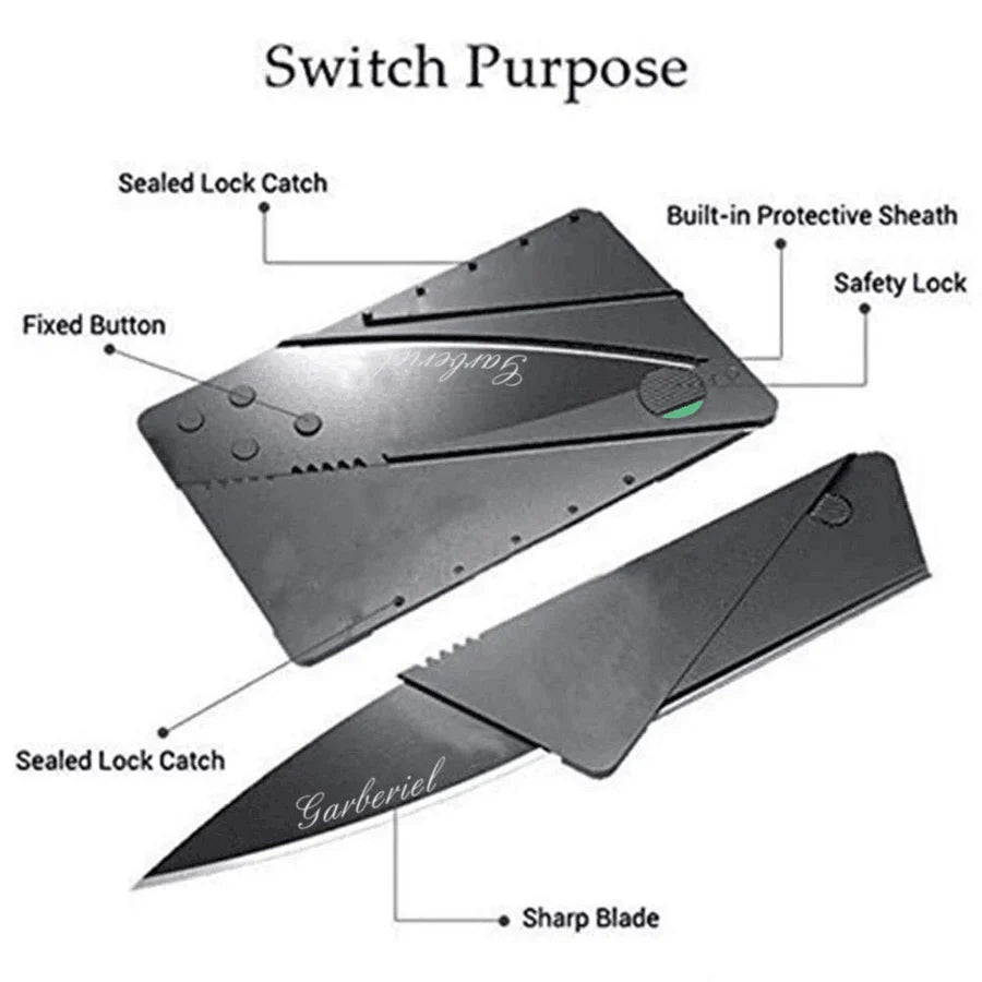 Folding Card Tool - Best for Wallet